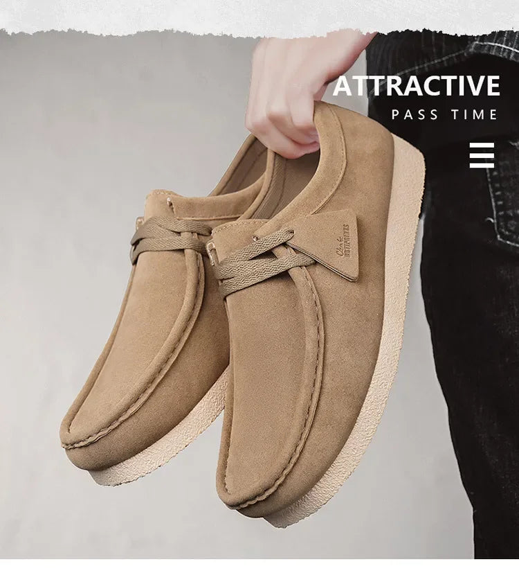 Herren Leder Loafers