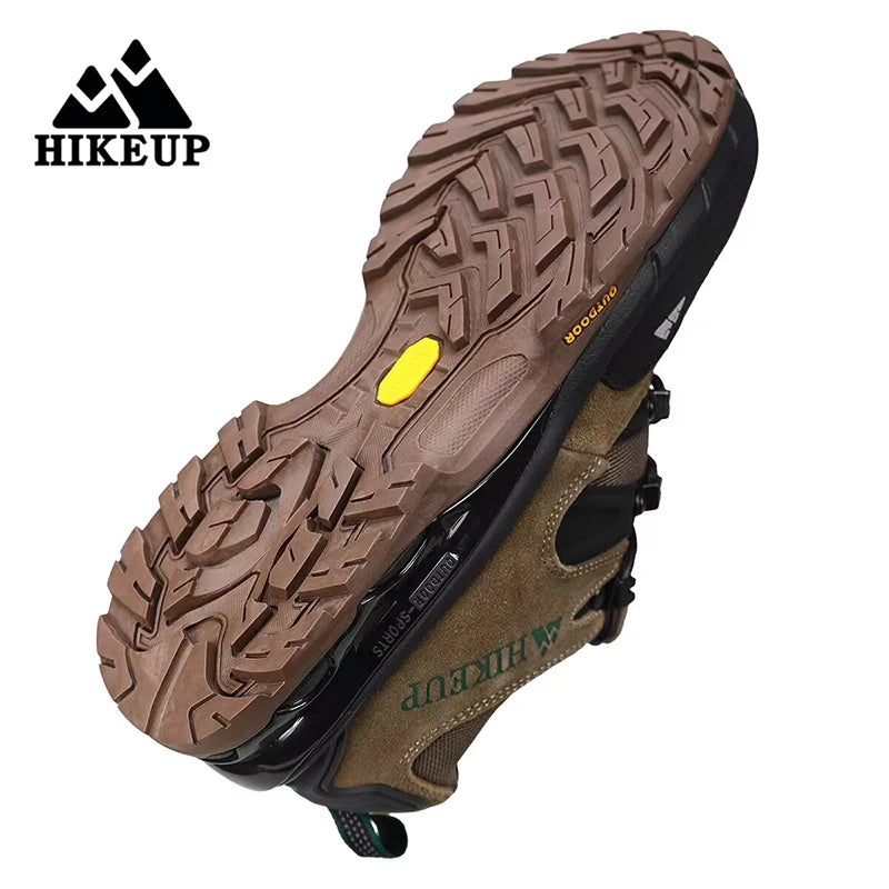 HIKEUP Rutschfeste, verschleißfeste Outdoor-Wanderschuhe, atmungsaktiv, spritzwassergeschützt, Klettern, Herren-Sneaker, Trekking, Tourismus, Bergschuhe