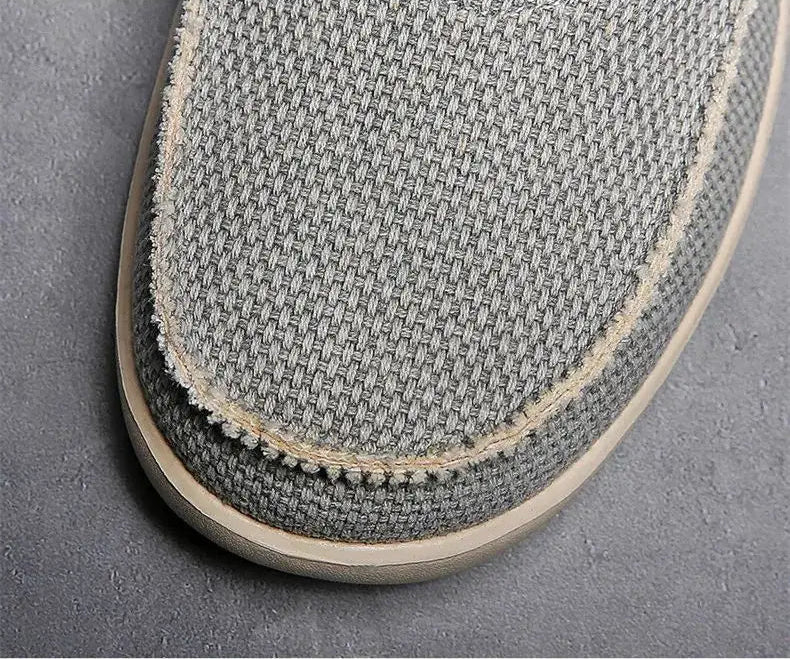 Herren Leinwand Schuhe