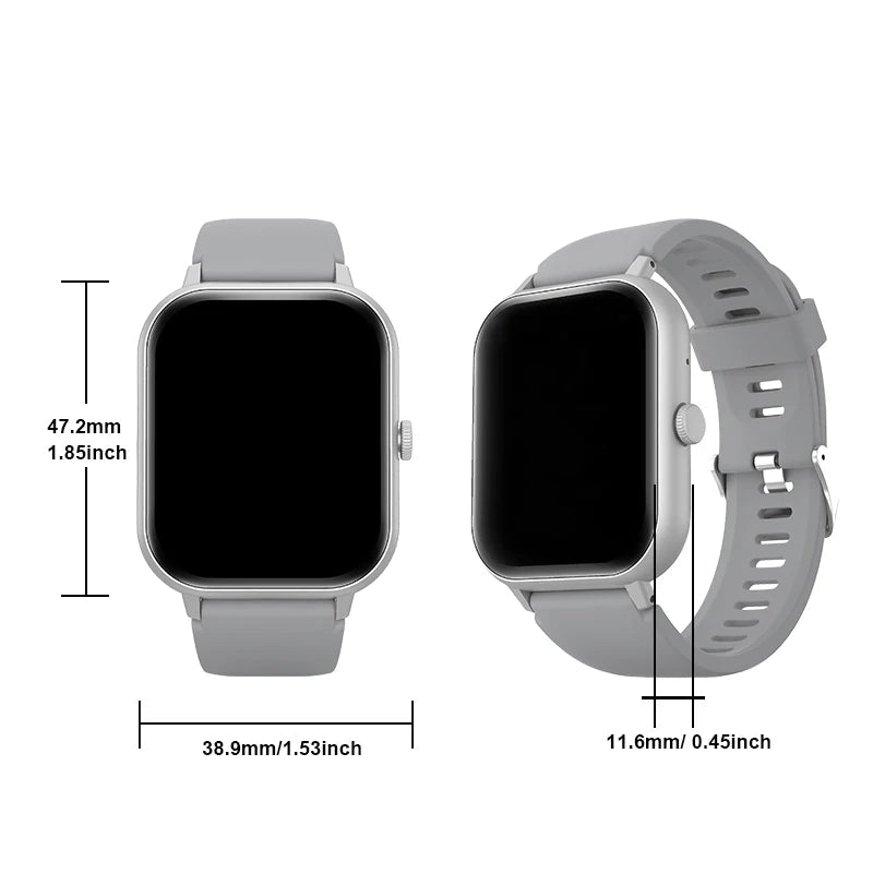 Smartwatch, kabelloses Anrufen/Zifferblatt, Multi-Sport-Modus, geeignet für Männer und Frauen, Sportuhren, für iPhone/Android