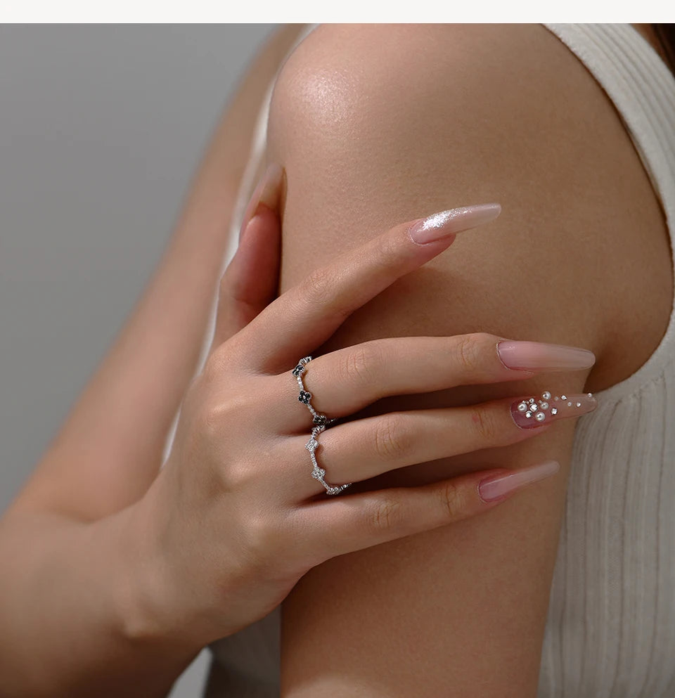 ATTAGEMS Eternity DVVS1 Moissanit-Ring für Damen, 100 % echtes 925er-Sterlingsilber, vergoldet, Hochzeit, Party, Charm, edler Schmuck, neu