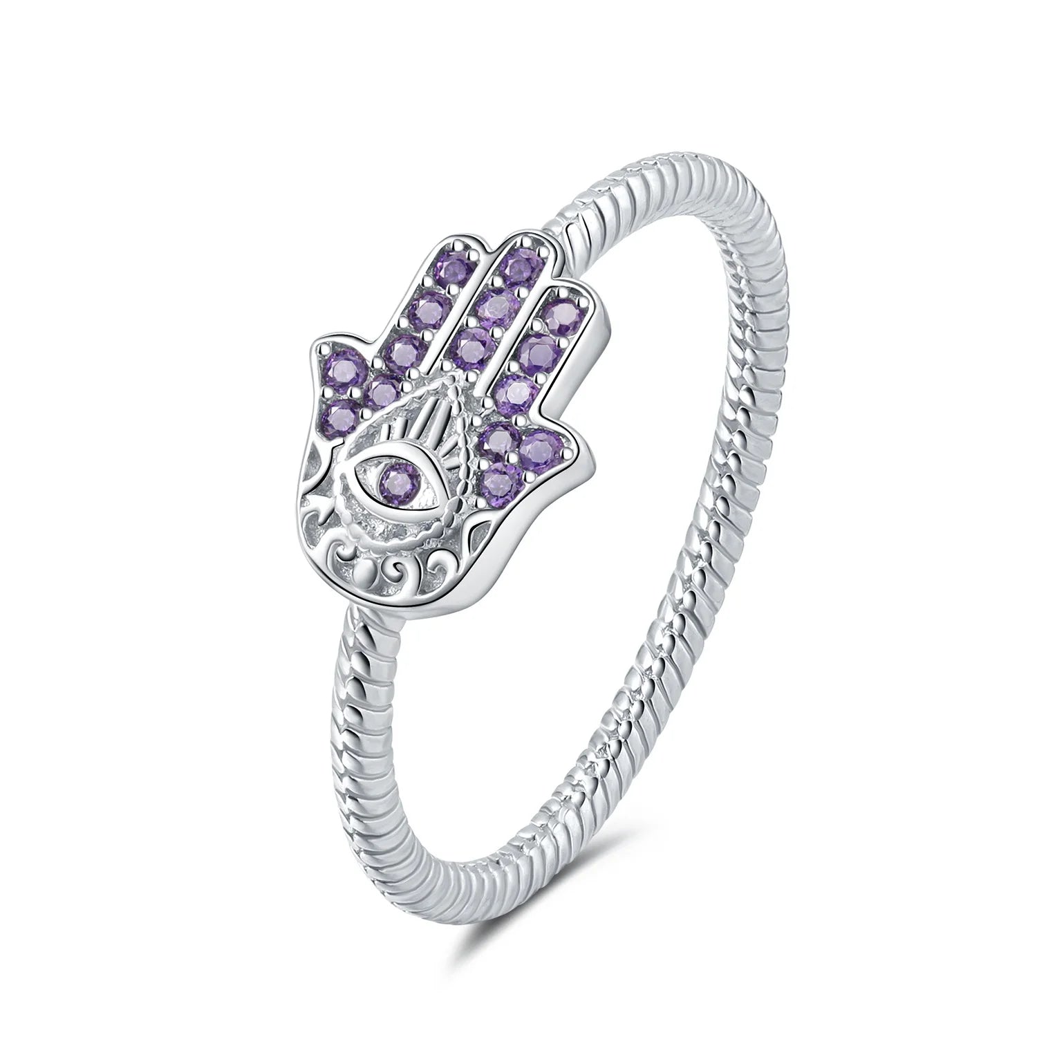 Zirkon Sternring Silber