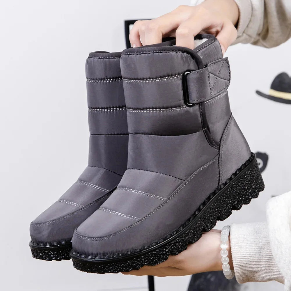 Damen Winter-Schneestiefel