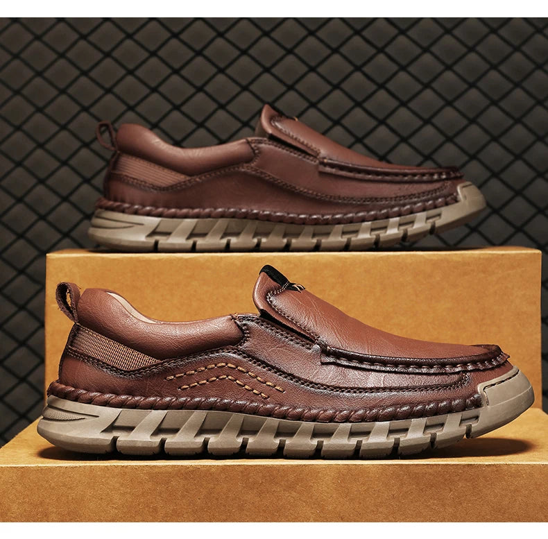 Leder Loafer