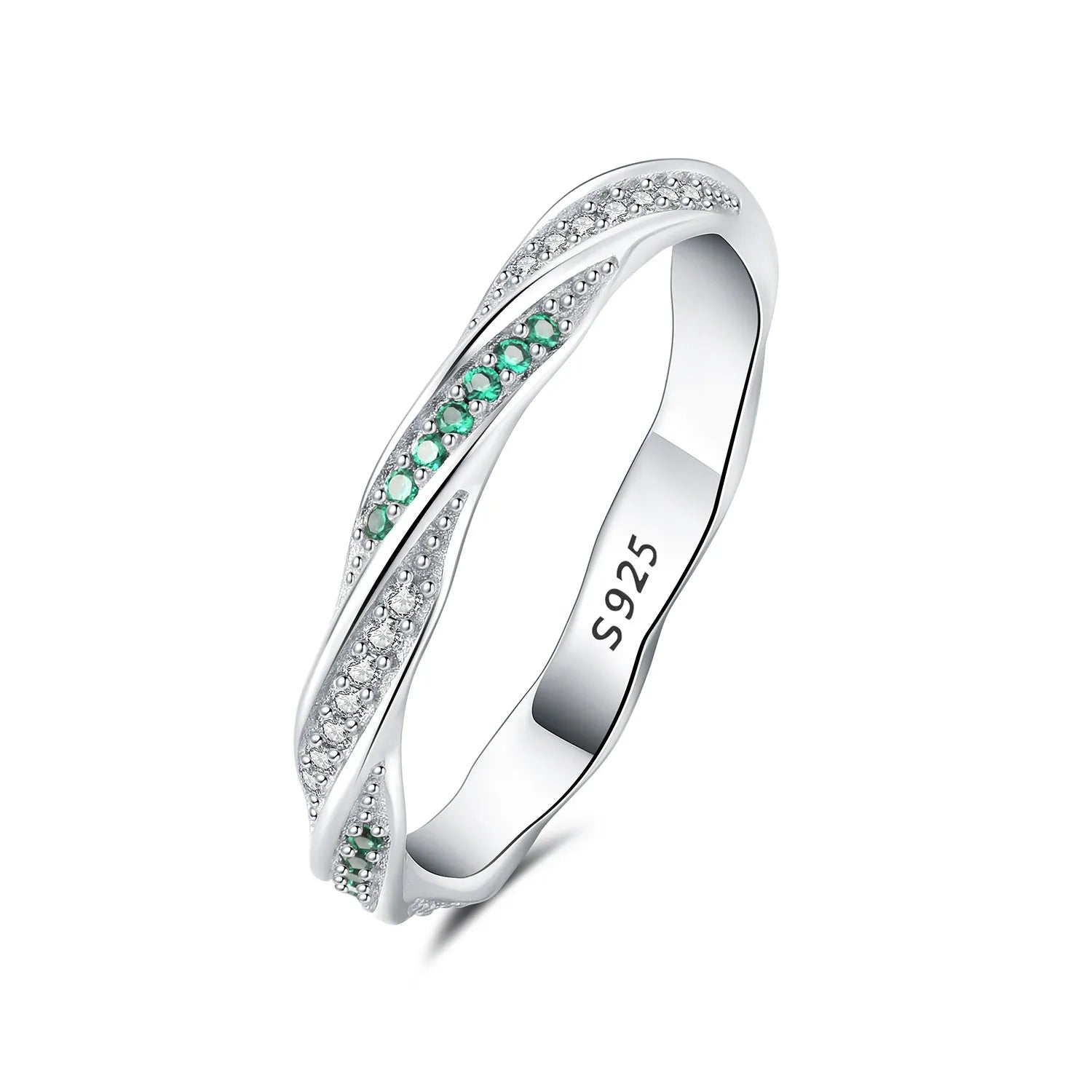 Zirkon Sternring Silber