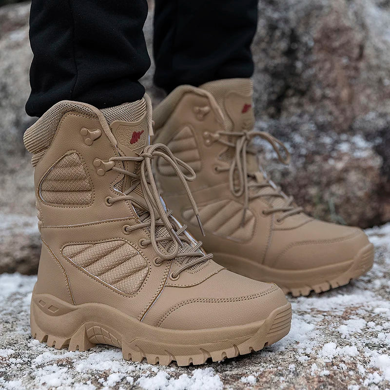 Herren High-Top Schneestiefel