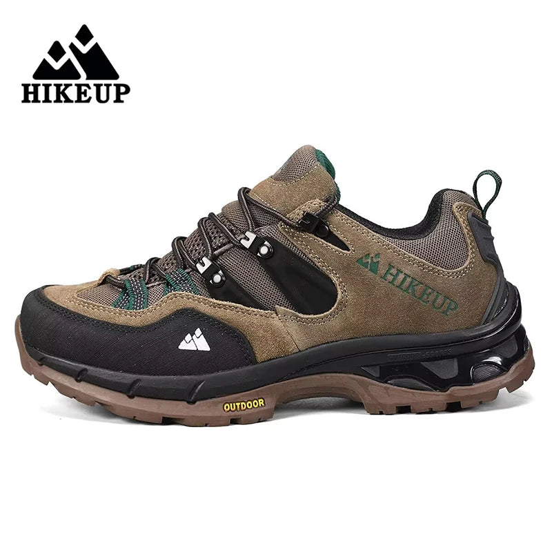 HIKEUP Rutschfeste, verschleißfeste Outdoor-Wanderschuhe, atmungsaktiv, spritzwassergeschützt, Klettern, Herren-Sneaker, Trekking, Tourismus, Bergschuhe
