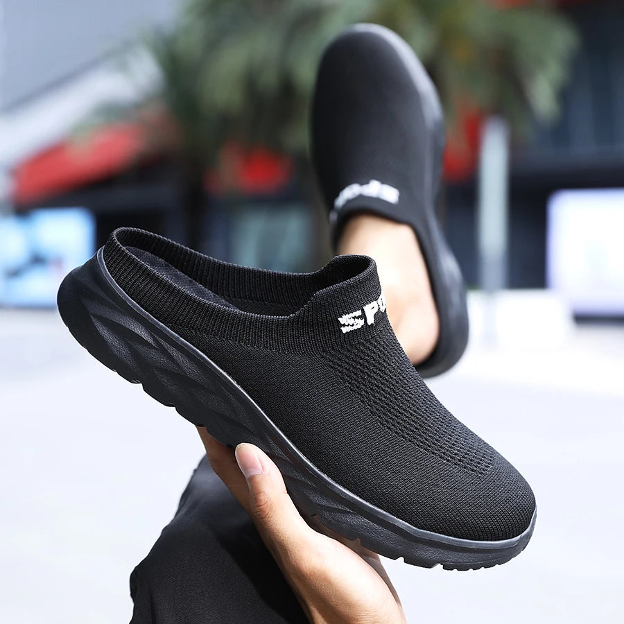 Sommer Herren-Hausschuhe Atmungsaktiv Dicke Sohle