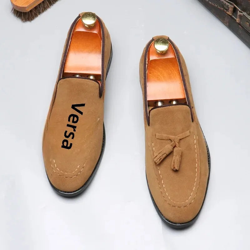 Herren Fransen Loafers