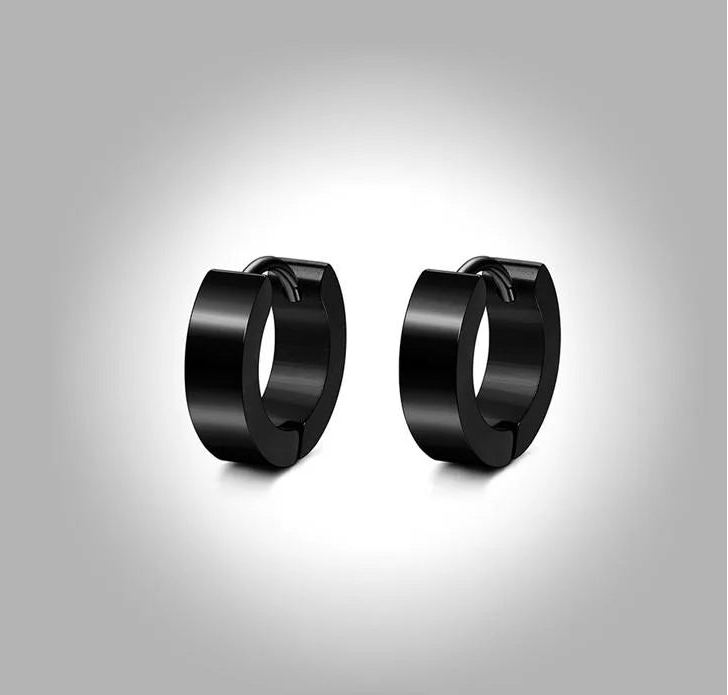 Gothic Edelstahl  Herren und damen  Ohrringe