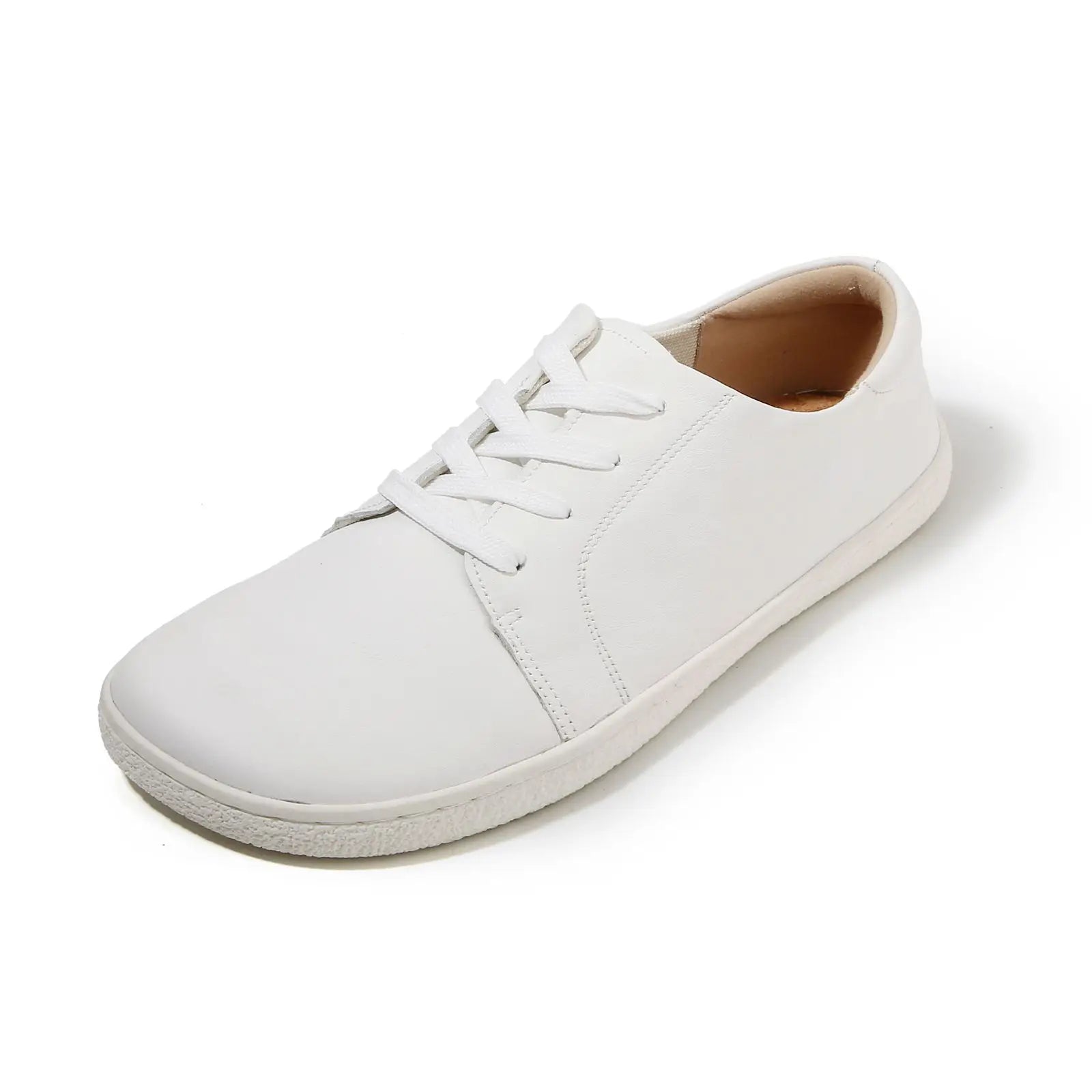 Herrenschuhe und Damensneaker aus echtem Leder mit Zero-Drop