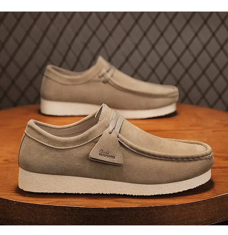 Herren Leder Loafers