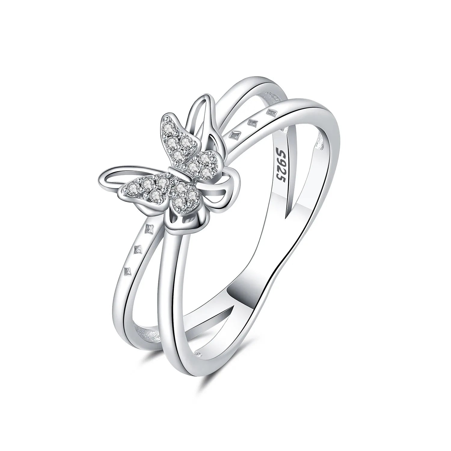 Zirkon Sternring Silber