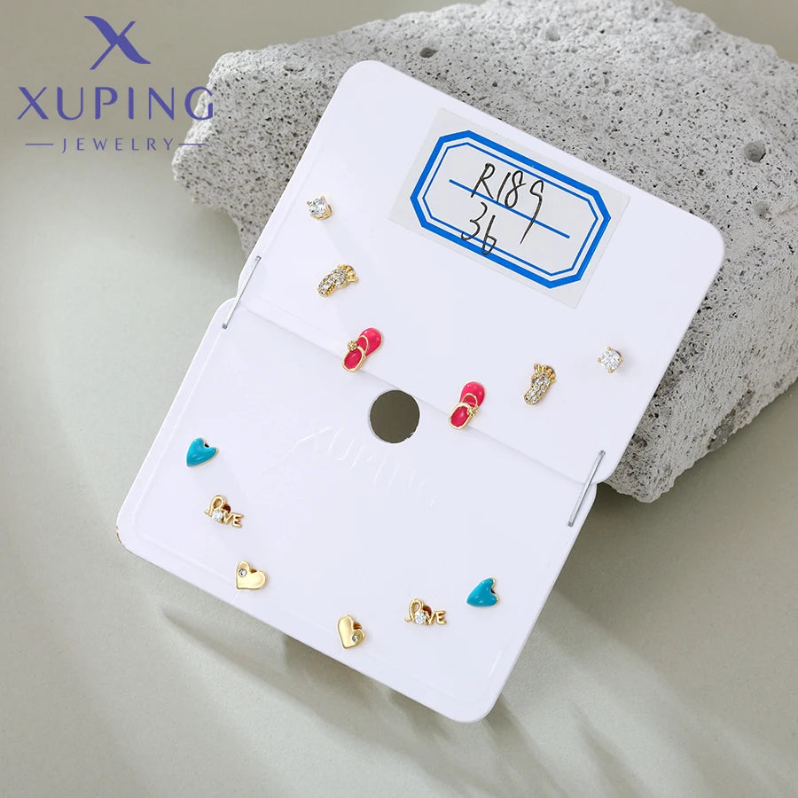 Goldfarbener Schmuck-Set