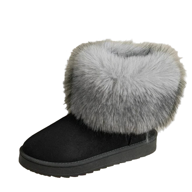 Damen Retro-Winterstiefeletten