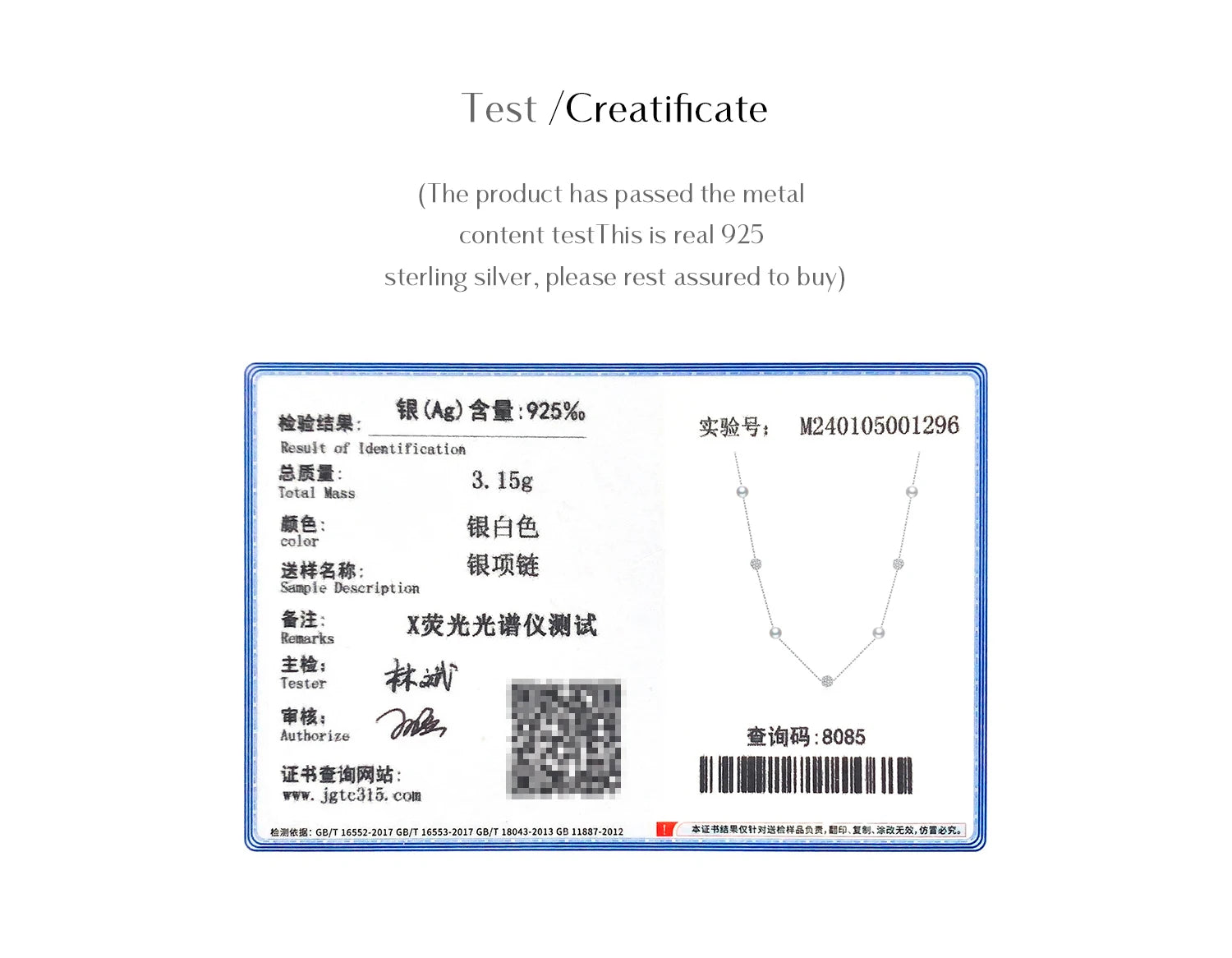 Modian Sterling Silber Zirkon Perlen & Perlenkette Halsketten Anhänger für Frauen edlen Schmuck Valentinstag Geschenke