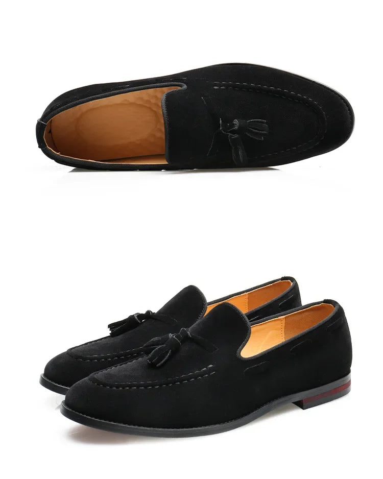Herren Fransen Loafers