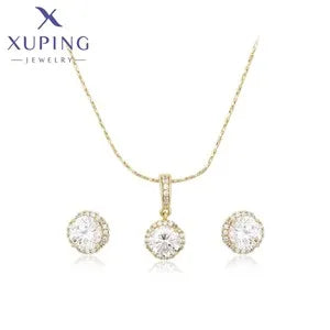 Goldfarbener Schmuck-Set