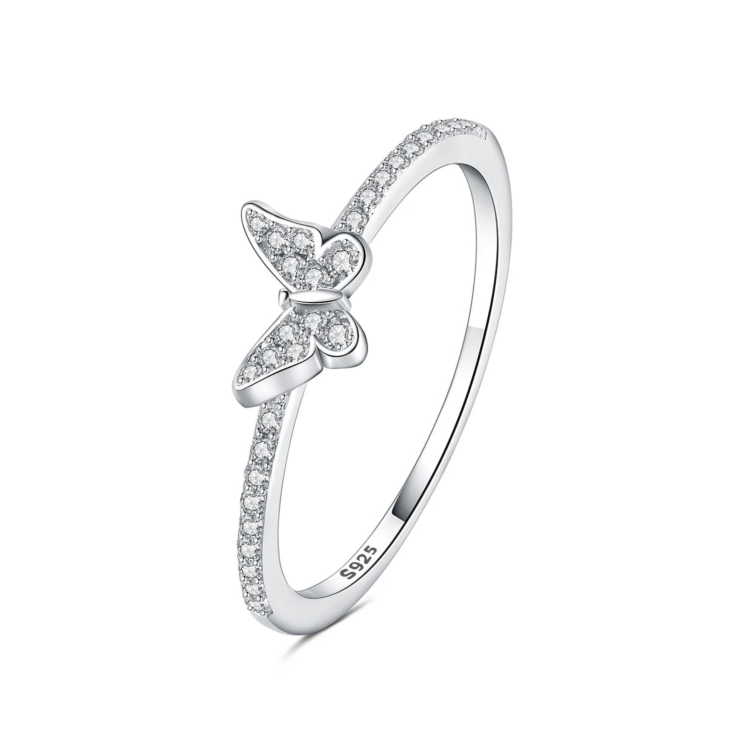 Zirkon Sternring Silber