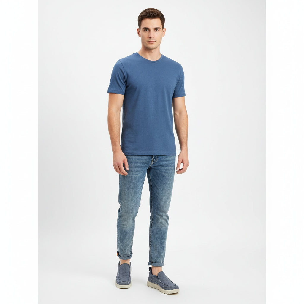 Herrenschuhe – Atmungsaktive Canvas-Slipper