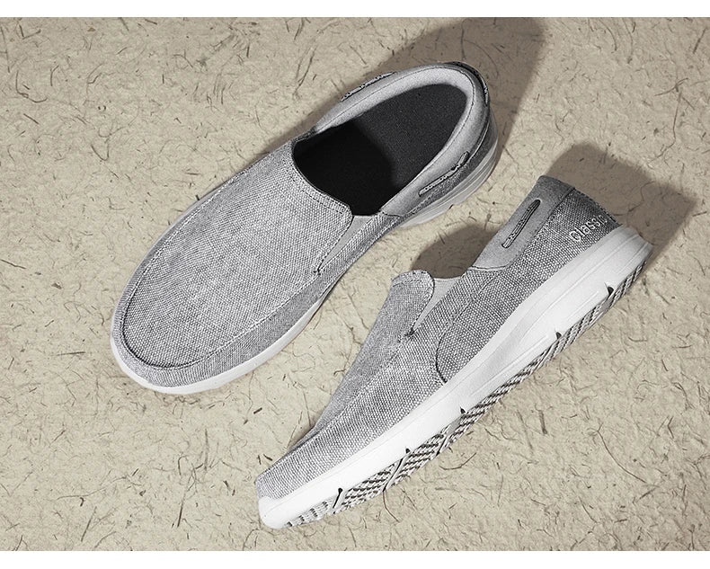 Herren Leinwand Schuhe